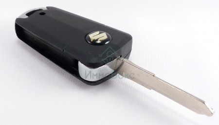 выкидной ключ suzuki корпус с 2 кнопками hu87 логотип
